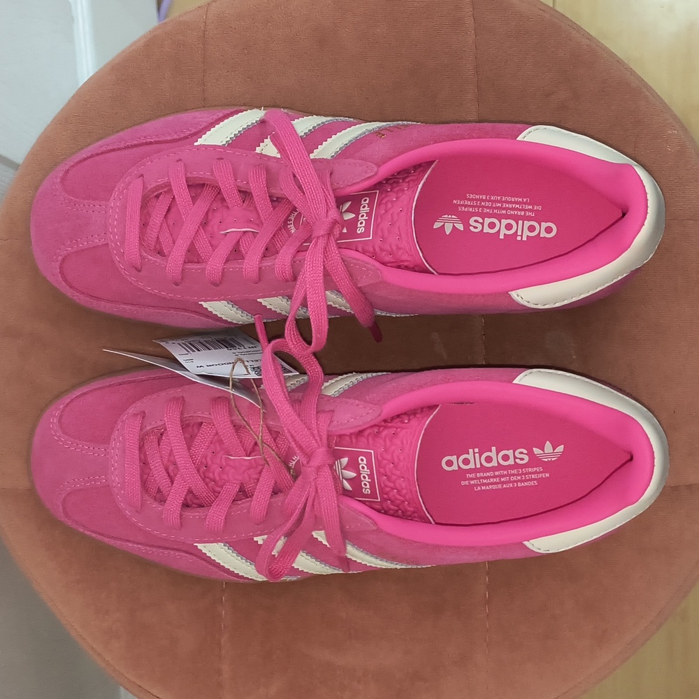 Adidas Gazelle Indoor Sneakers Pink Size 7 NWT - Picture 5 of 9